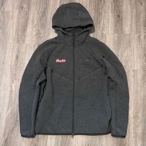 Nike Sportswear Tech Fleece University Of Houston Cougars Full Zip Hoodie Sz XL